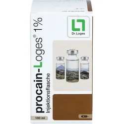 Procain-Loges 1% Injektionsflasche 100 ML