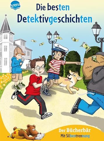 Schmachtl, Andreas H. - Die besten Detektivgeschichten: Sammelband mit eingefärbten Sprechsilben zum leichteren Lesenlernen ab 6 Jahren - Preis vom 02.10.2026 23:42:20 h