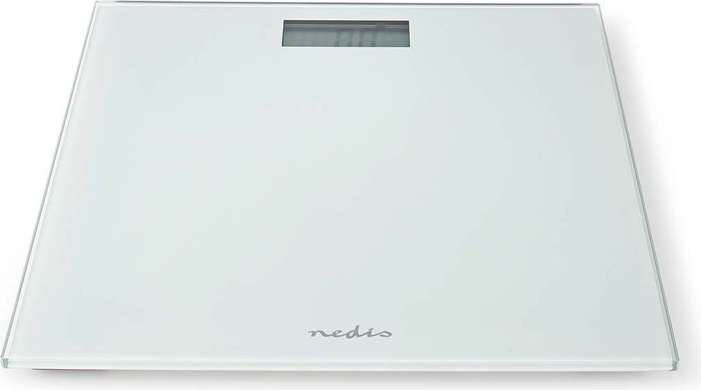 Nedis PESC500WT elektronische personenweegschaal, wit, 150 kg