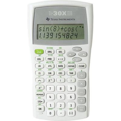 TEXAS INSTRUMENTS Schulrechner TI-30X II, Batteriebetrieb (CR2025)