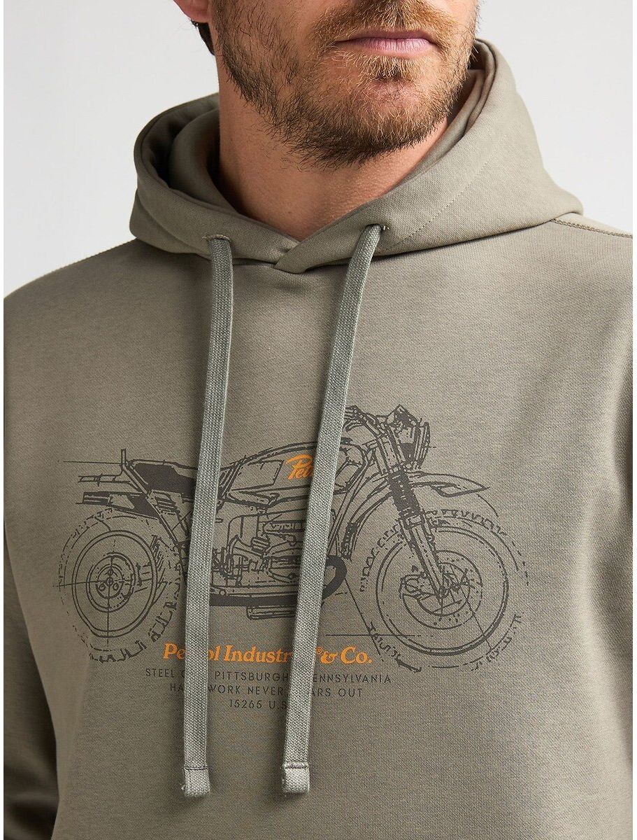 PETROL INDUSTRIES Sweat à capuche