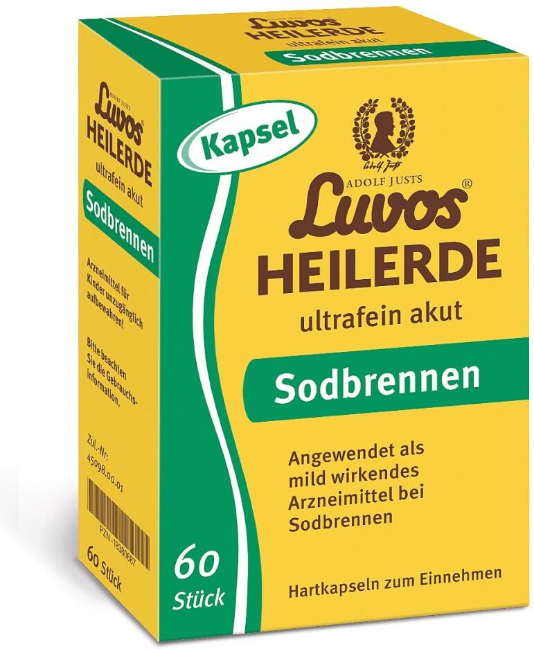 Luvos Heilerde Ultrafein Akut Sodbrennen Kapseln