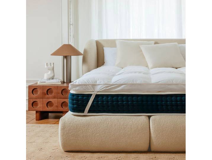 MORPHEA Surmatelas en plumes de canard 180 x 200 cm Plumes