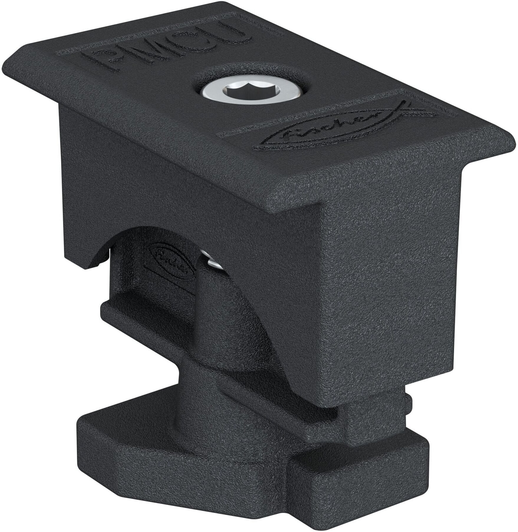 fischer Universal-Mittelklemme vormontiert PM C U AL 30-50 schwarz (538881)