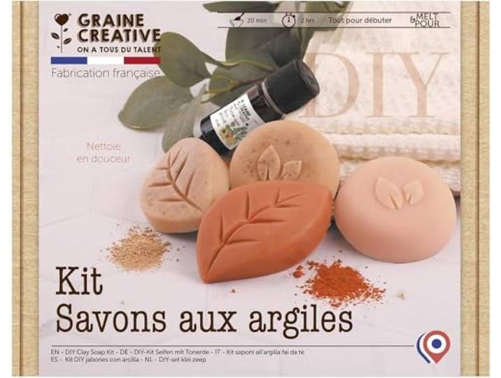 Graine Créative DIY set zeep met klei