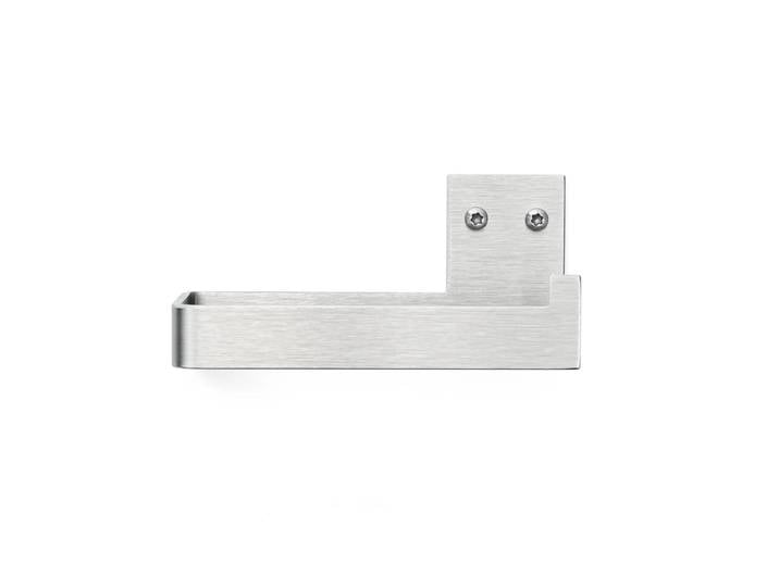 Nichba Nichba porte-papier toilette Acier inoxydable brossé