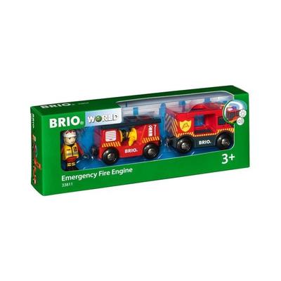 BRIO World - Feuerwehr-Leiterfahrzeug mit Licht & Sound