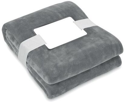 Couverture polaire personnalisée 280gr RPET LOGAN PET recyclé pierre
