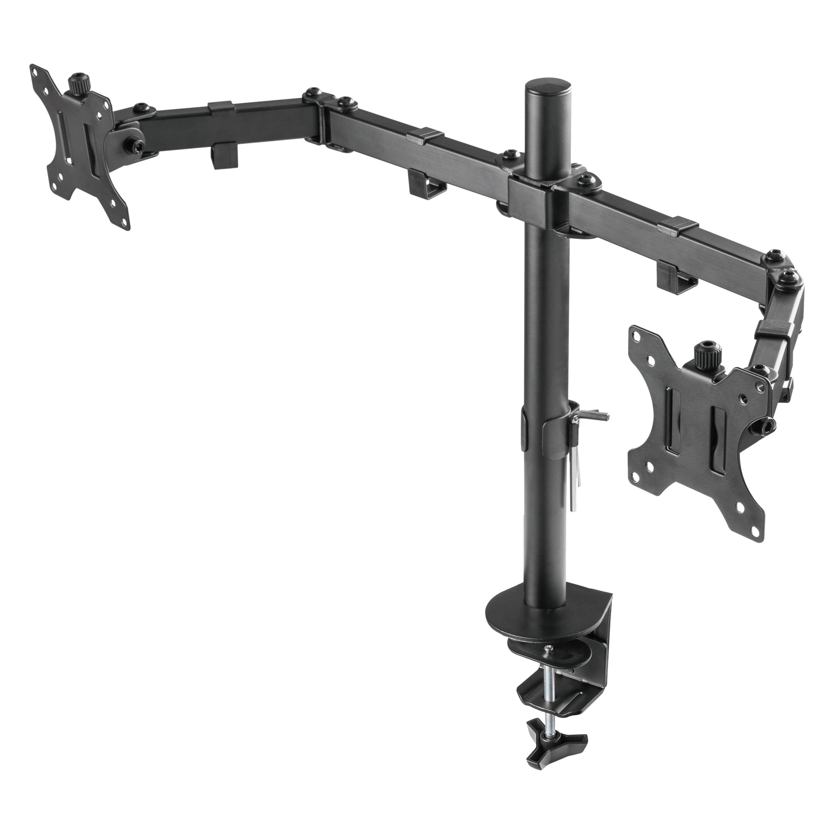 Deltaco Gaming Dual Monitor desk arm (Tisch, 32", 8 kg) (GAM-040)