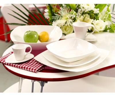 Red Vanilla Vanilla Fare Square 18pc Dinner Set