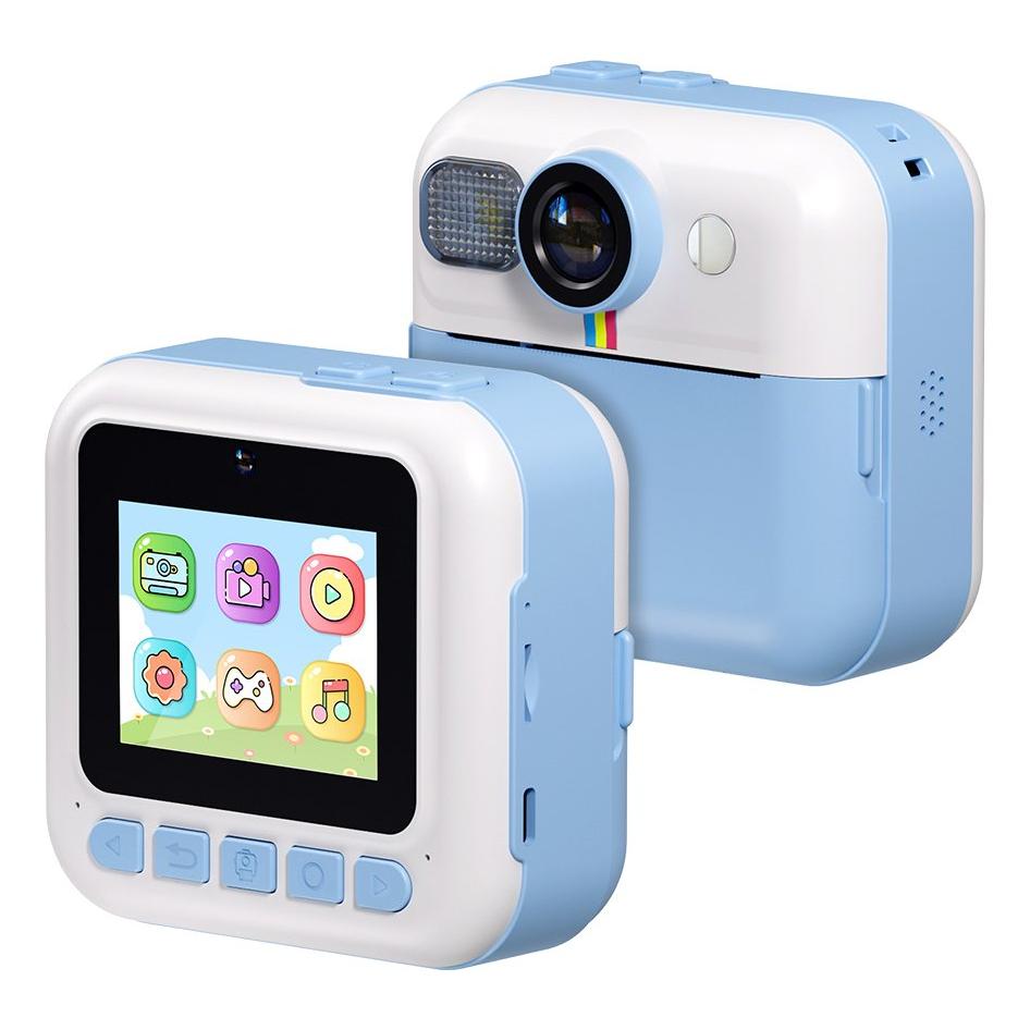Colorway Kinderkamera & Camcorder mit Drucker CW-PHP01B / 2,4" IPS / 1500 mAh / USB-C / Android / iOS (CW-PHP01B)