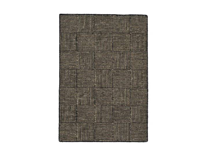 Linie Design Linie Design Chess Teppich Schwarz, 250x250 cm