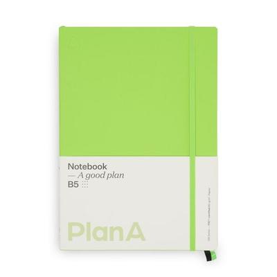 Notizbuch B5 Softcover Kiwi Green Punktiert, 128 Seiten