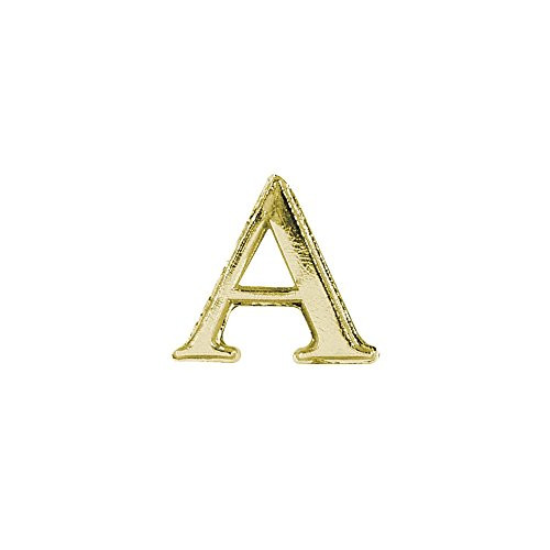 Rayher Wasmotief Alpha + Omega, 25 mm, 2 delen, goud