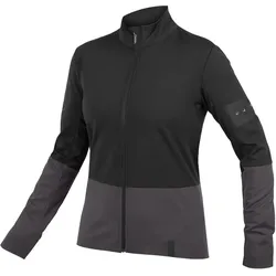 Endura, Damen, Velotrikot, Damen FS260-Pro Jetstream Trikot (langarm) (L), Schwarz