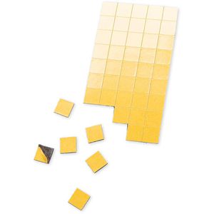 TimeTex Magnetplättchen 93159, 40 x 40 mm, selbstklebend, schwarz, 15 Stück