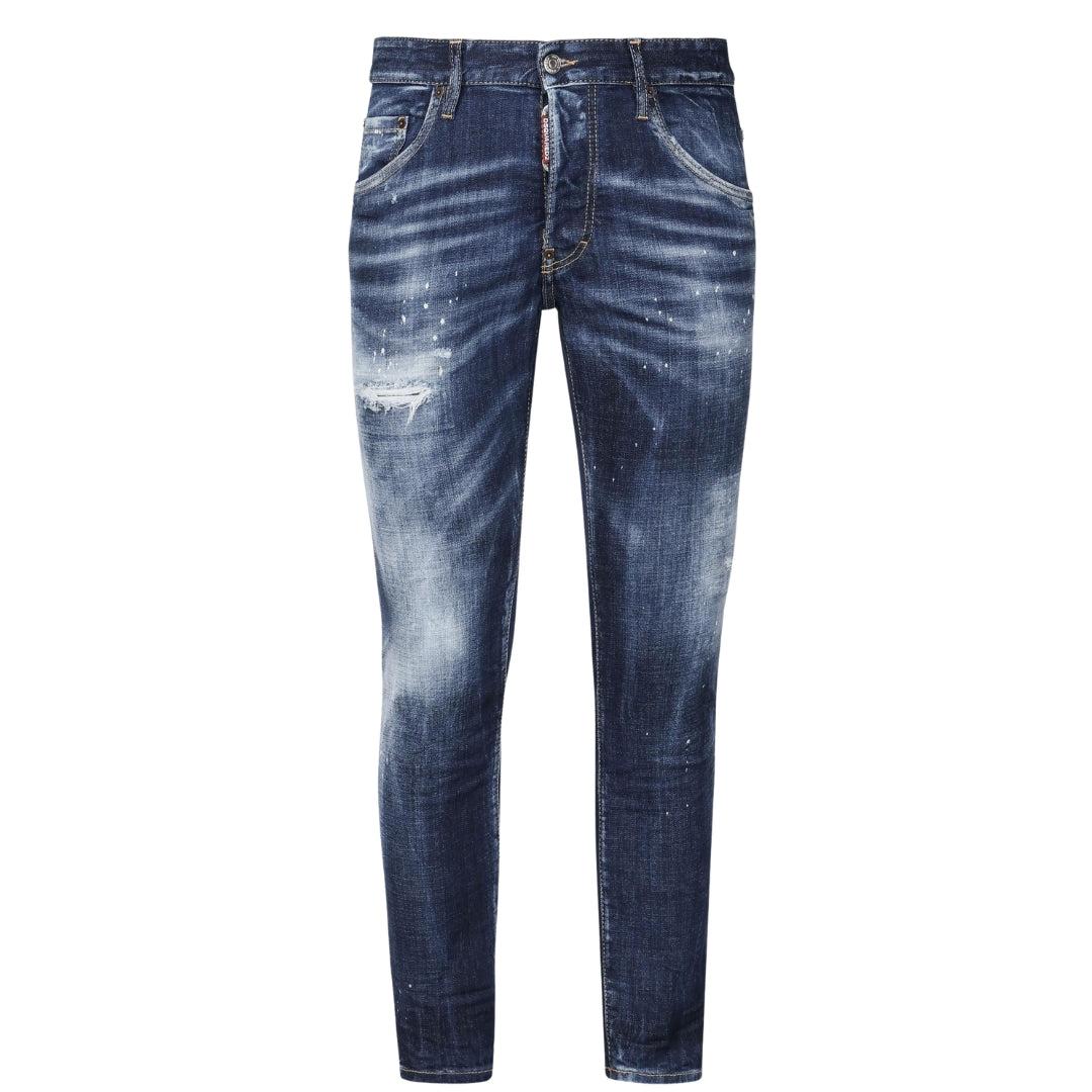 Dsquared2 Skater Jeans Aus Used-denim