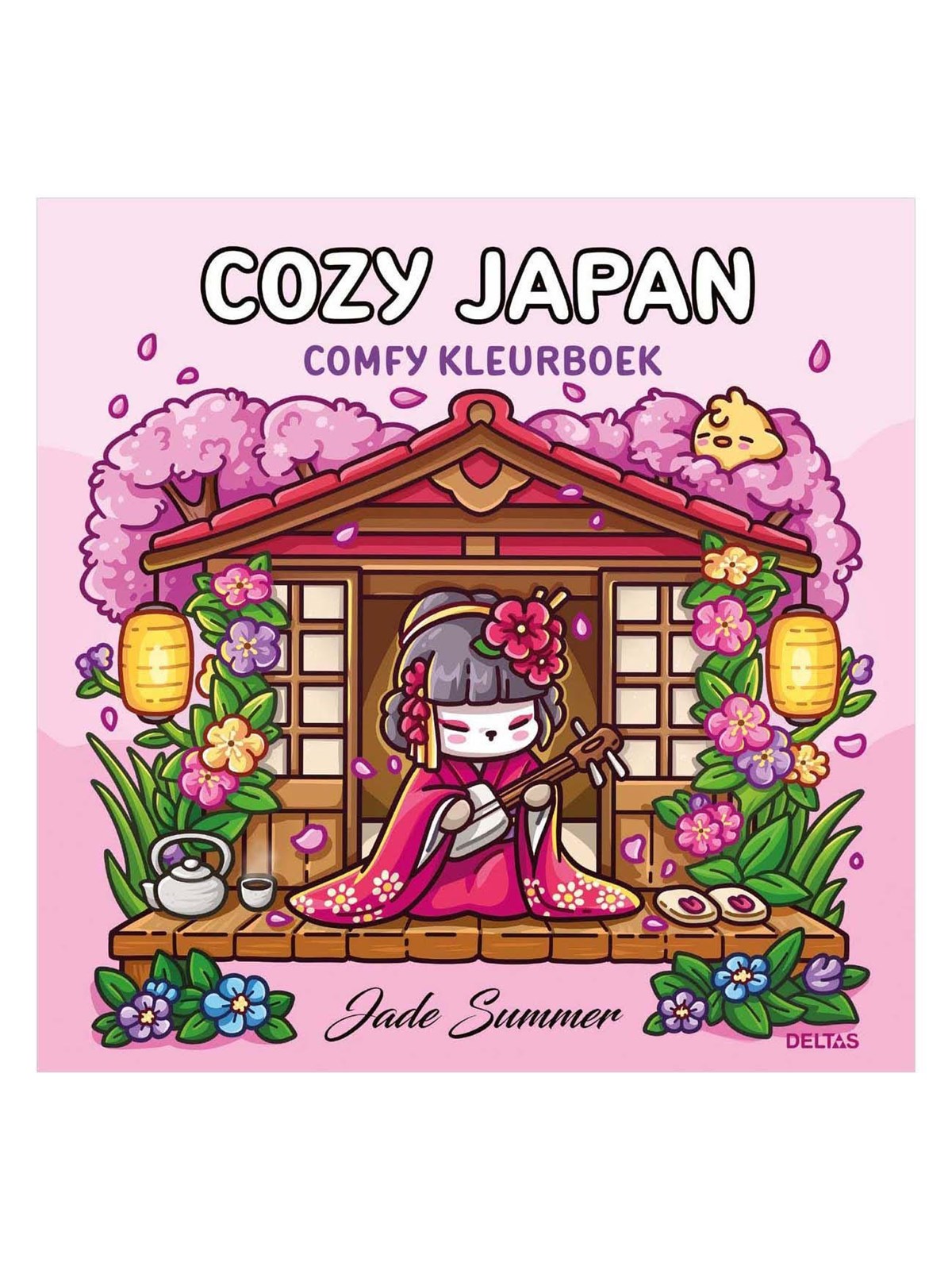 Deltas Cozy Japan - Comfy coloring book Jade Summer