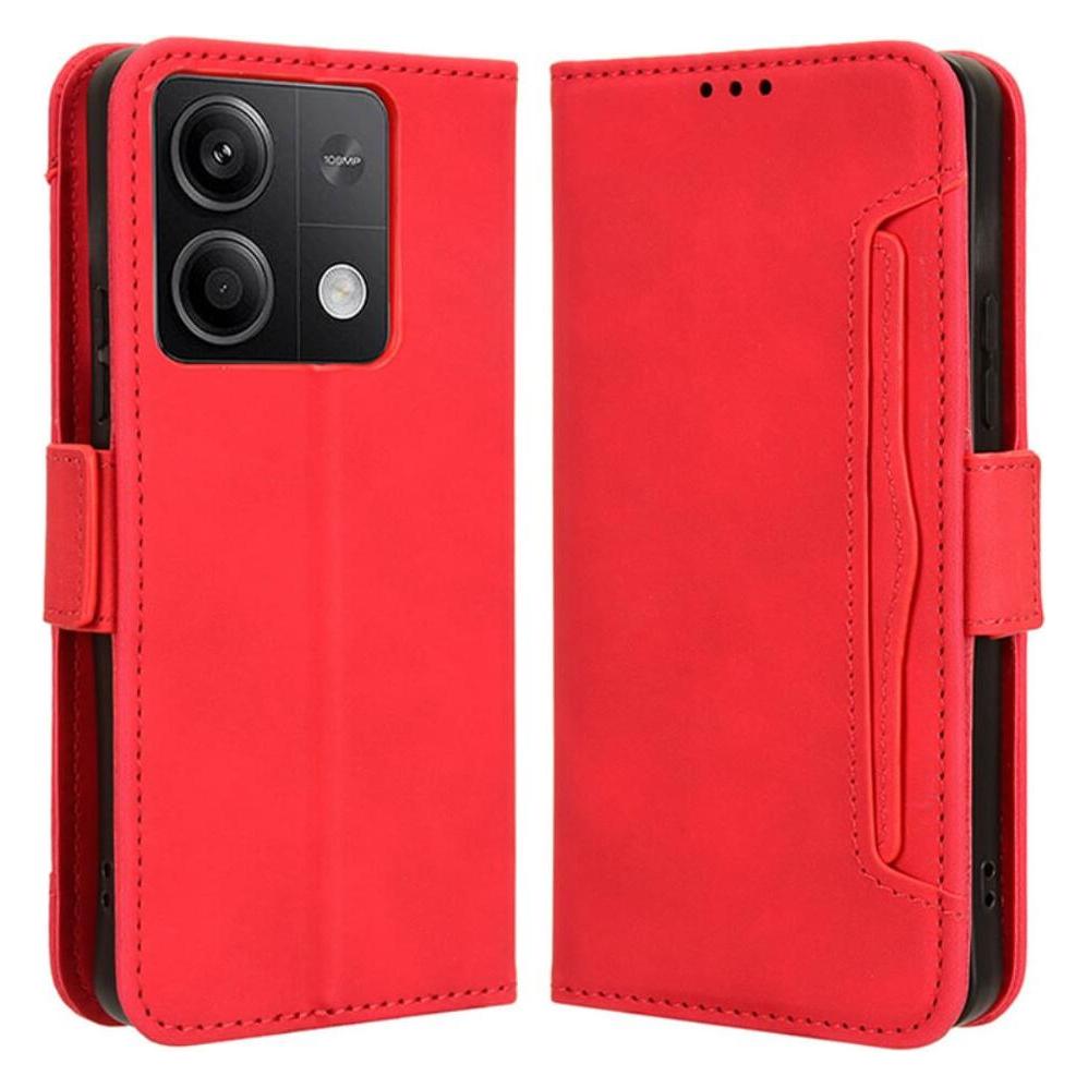 Cover-Discount Xiaomi Redmi Note 13 5G - Etui Kartenfächer rot (Xiaomi Redmi Note 13 5G) (660164662C)