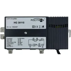 Polytron 1GHz-Hausanschluss- HG 30115 verstärker 20dB/30dB 115dBmV 145248 (Verstärker), Stereoverstärker