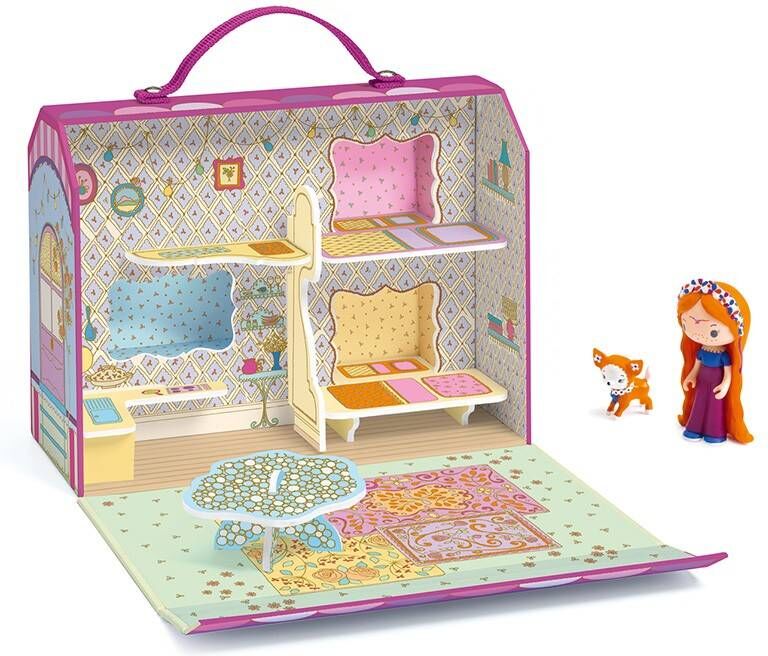 Maison de Bluchka et Indie -Tinyly Djeco