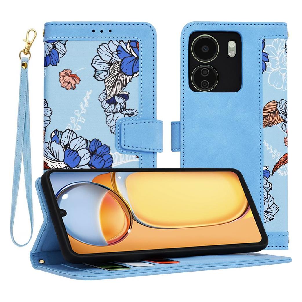 Techsuit - FlipCraft - Xiaomi Redmi 13C 4G / Poco C65 - Vibrant Blue (Xiaomi Poco C65) (56355390)
