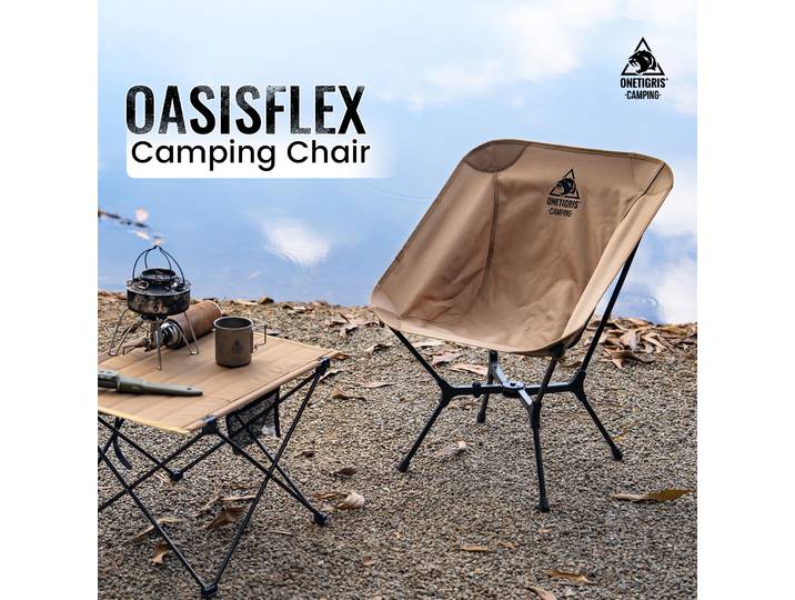 Chaise de camping OneTigris OasisFlex, chaises pliantes ultralégères portables pour le camping, la randonnée, la détente, les voyages, la pêche, chaise de détente
