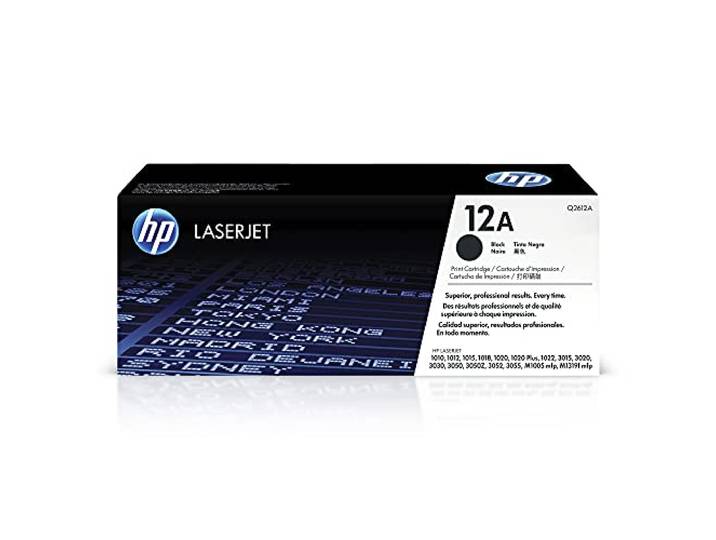 HP 12A Q2612A Toner Noir Authentique