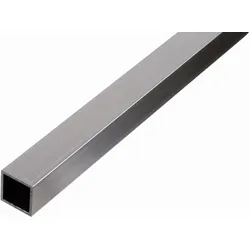 Alberts® BA-Profil, Vierkant, Alu, Länge 2,6m, versch. Maße-40 x 40 mm-2 mm