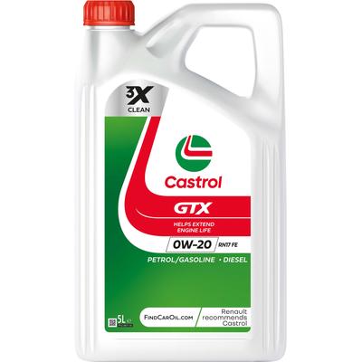CASTROL Motoröl GTX 0W-20 RN17 FE/ 5 L 160A10