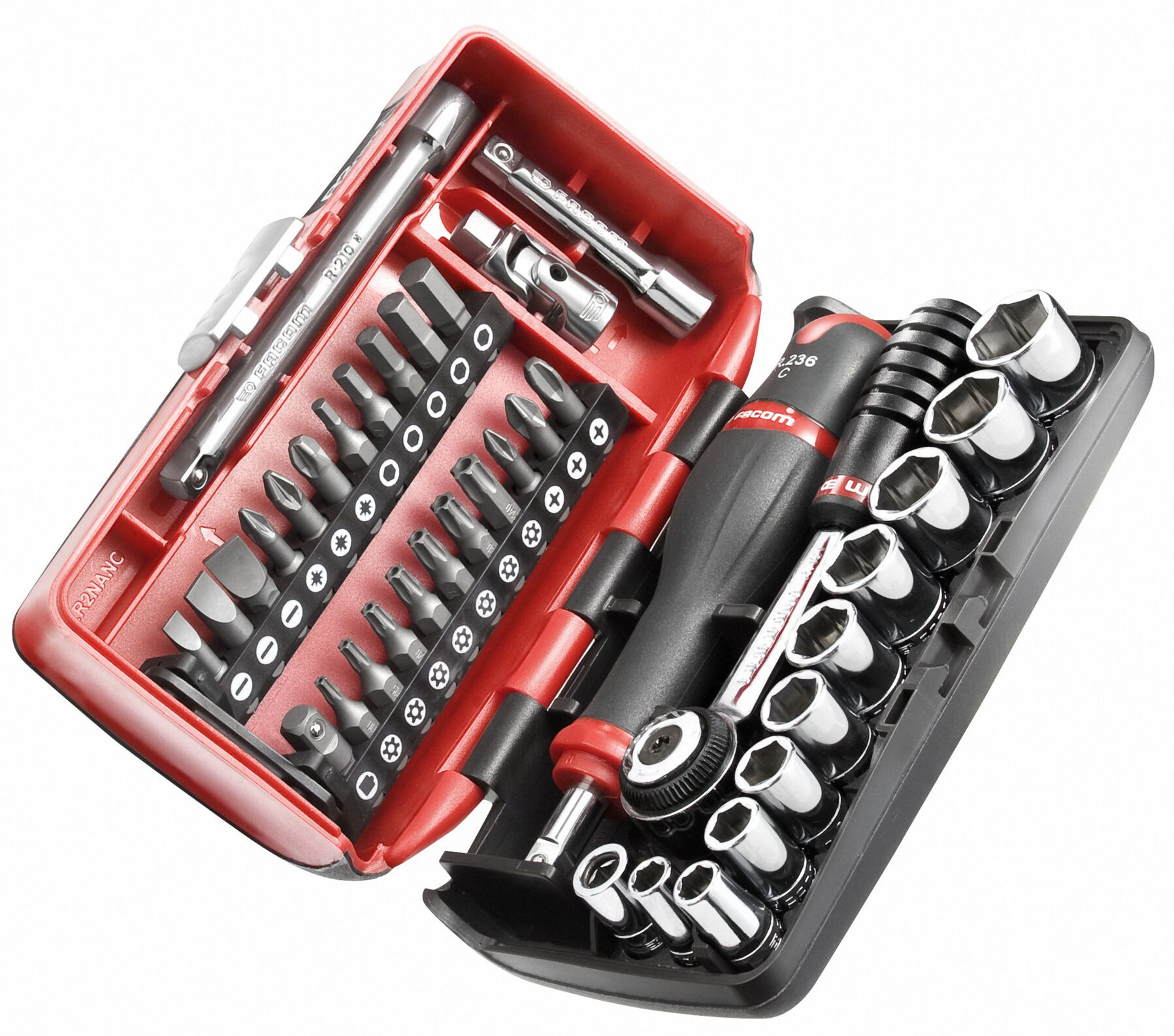 Facom Steckschluessel-Set 1/4", 6-Kant (R2NANO)