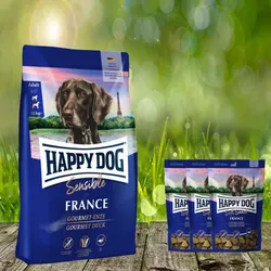 Happy Dog Supreme France 11 kg + 3 x 100 g. Happy Dog Soft Snack France