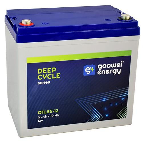 GOOWEI ENERGY Pb reserveaccu VRLA GEL 12V/55Ah (OTL55-12)