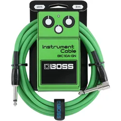 Boss BIC-10A Green Intrumentenkabel 3m - Instrumentenkabel
