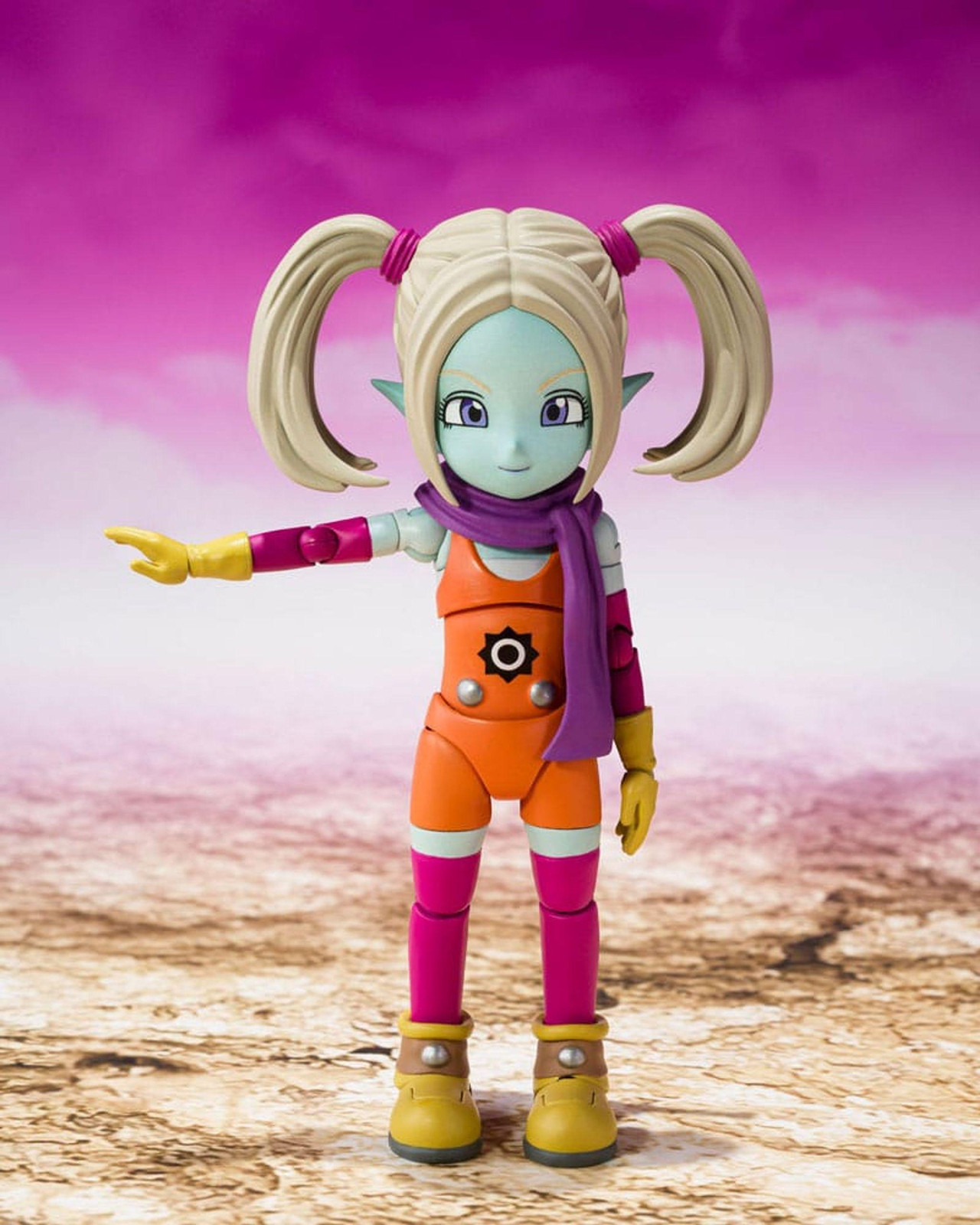 Bandai Tamashii Nations S.H. Figuarts Dragonball Super Daima Panzy actiefiguur, 8 cm