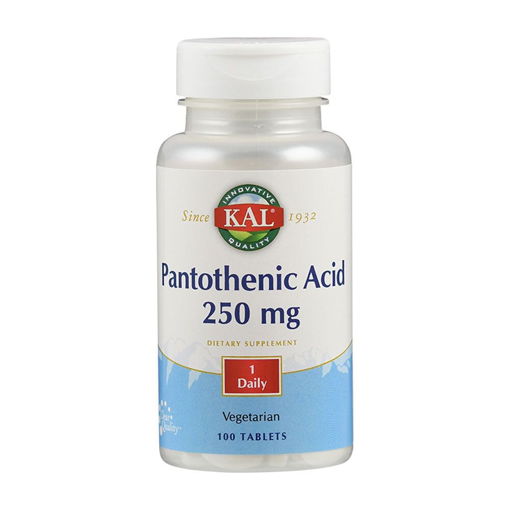 Pantothensäure Vitamin B5 250 mg KAL Tabletten 100 St