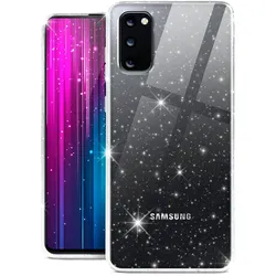moex Sparky Case Samsung Galaxy S20 mit Glitzer Design