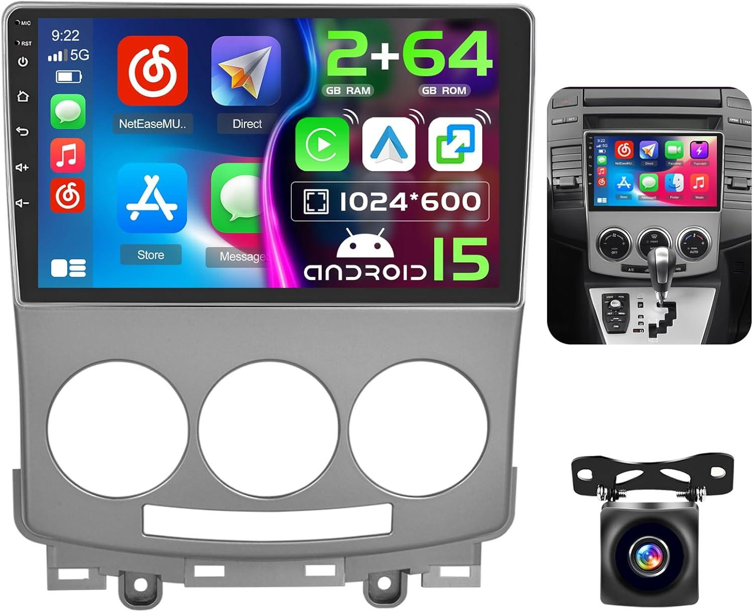Selius 2DIN Android Autoradio met 9 inch Touchscreen