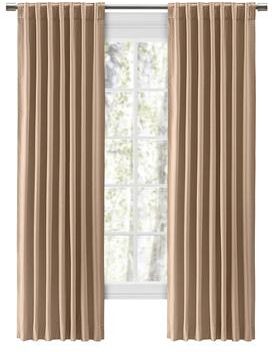 Ricardo Chevron Recycled Cotton Rod Pocket W Back Tab Panel