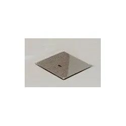 Hoesch Hoesch Compact-90 Ablaufarmatur mit quadratische Abdeckung für alle DW Thasos 146350