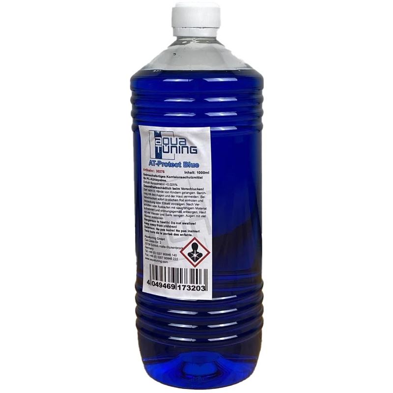 1L Aquatuning AT-Protect Wasserzusatz Farbzusatz blau