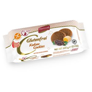 Coppenrath Kekse Kakao Cookies, gluten- & laktosefrei, 200 g