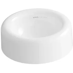 VitrA Liquid Aufsatzschale rund d: 40 cm Weiß Hochglanz mit Oberflächenveredelung,7312B403-0016 7312B403-0016