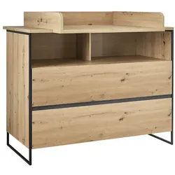 BEGABINO Kommode Marseille Holzoptik Artisan-Eiche