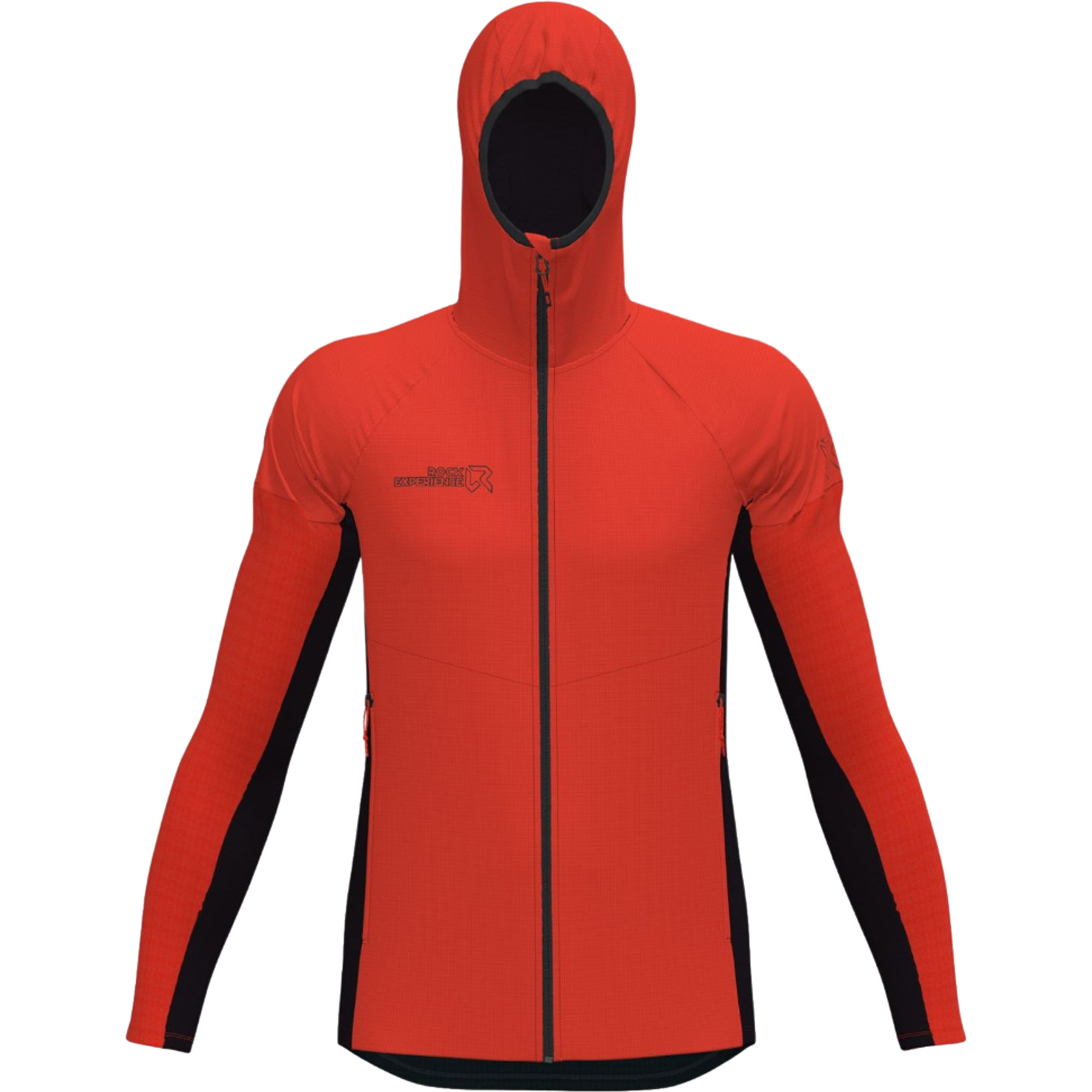 Rock Experience South Face Hybrid Herren Fleecejacke rot Größe XXL Camping Windabweisend