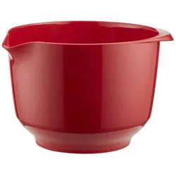 Birkmann Rührschüssel  Colour Bowls 2.0 , rot , Kunststoff , Maße (cm): B: 17,5 H: 13