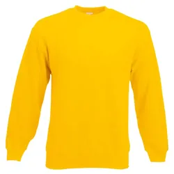 Sweatshirt "F324" Classic Set-In - M - sunflower