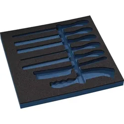 Tecwerk Werkzeugmodul Leereinlage 2/3-Modul 2000 871 246 7-tlg.