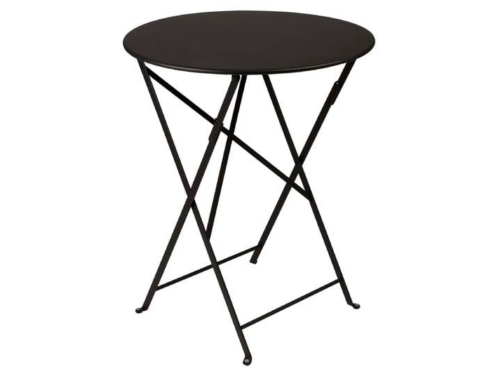 Fermob - Bistro Klapptisch Ø 60 cm, lakritze