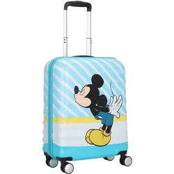 American Tourister Wavebreaker Disney, Koffer, Blau, Weiss